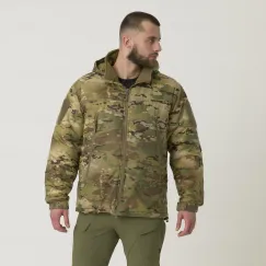 Лёгкая зимняя куртка Helikon-Tex Level 7 — камуфляж MultiCam