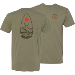 Футболка Deer Arrowhead с оранжевым акцентом (Deer Arrowhead T-Shirt) | Black Rifle Coffee