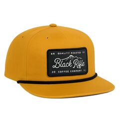Кепка-снэпбек Roasted Mountain со шнуром, горчичная (Roasted Mountain Rope Snapback) | Black Rifle Coffee
