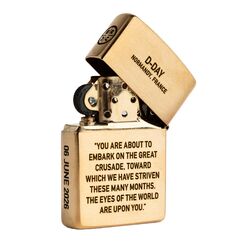 Зажигалка Zippo D-Day 82nd Anniversary (D-Day 82nd Anniversary Lighter) | Black Rifle Coffee