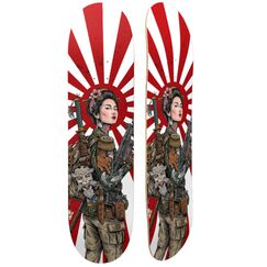 Дека для скейтборда Dictator Geisha (Dictator Geisha Skate Deck) | Black Rifle Coffee
