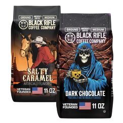 Набор ароматизированного кофе Salty Caramel и Dark Chocolate (Indulgent Flavored Coffee Bundle) | Black Rifle Coffee