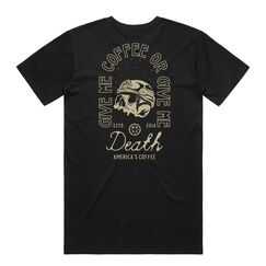 Футболка Death by Caffeine 2.0 (Death by Caffeine T-Shirt 2.0) | Black Rifle Coffee