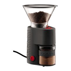 Электрическая жерновая кофемолка Bodum со стеклянным контейнером (Bodum Electric Burr Grinder with Glass Catcher) | Black Rifle Coffee
