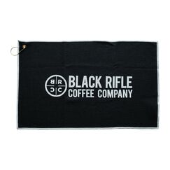 Полотенце для гольфа Company Logo из микрофибры (Company Logo Microfiber Golf Towel) | Black Rifle Coffee