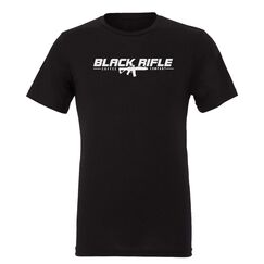 Футболка Black Rifle AR из трехкомпонентного трикотажа, черная (Black Rifle AR T-Shirt) | Black Rifle Coffee