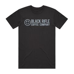 Футболка Company Logo из хлопка со змеей Coffee or Die (Company Logo T-Shirt) | Black Rifle Coffee
