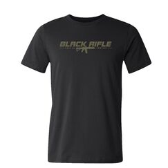 Футболка Black Rifle AR, черная (Black Rifle AR T-Shirt, Black) | Black Rifle Coffee