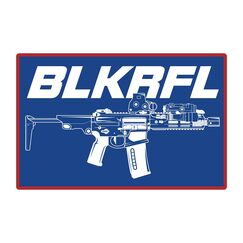 Нашивка ПВХ BLKRFL (PVC BLKRFL Patch) | Black Rifle Coffee