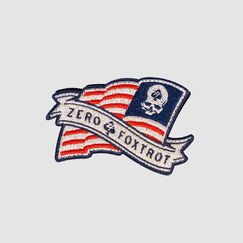 Нашивка ZF Flag Logo (ZF Flag Logo Patch) | Zero Foxtrot