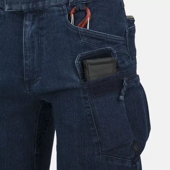 Шорты UTS 8,5 дюймов - Джинсовая ткань, эластичный деним (UTS Shorts 8.5" - Denim Stretch) | Helikon-Tex
