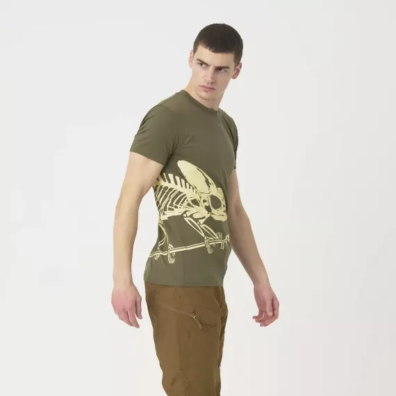 Футболка с принтом «Скелет» (T-shirt (Skeleton)) | Helikon-Tex