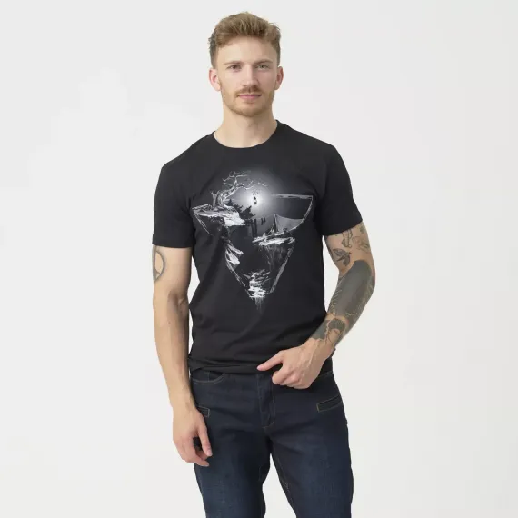 Футболка с принтом «Ночная долина» (T-shirt (Night Valley)) | Helikon-Tex
