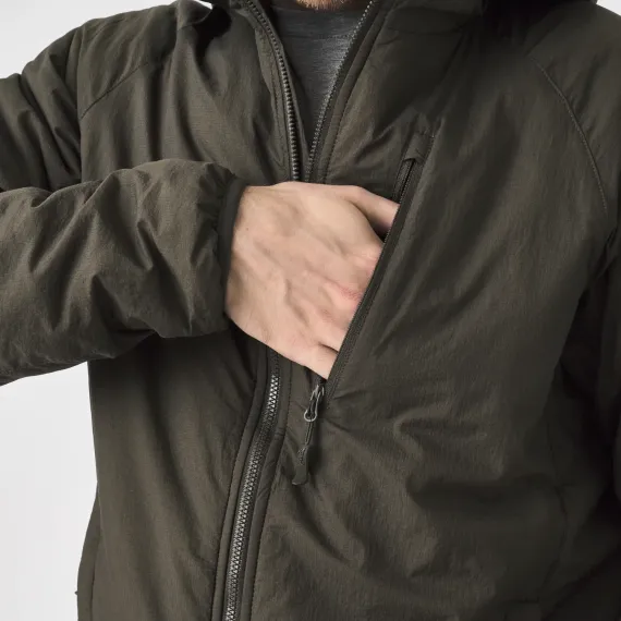 Куртка-худи Wolfhound с утеплителем Climashield Apex 67 г (Wolfhound Hoodie Jacket - Climashield Apex 67g) | Helikon-Tex