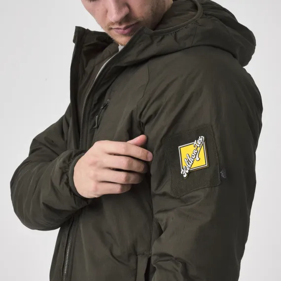 Куртка-худи Wolfhound с утеплителем Climashield Apex 67 г (Wolfhound Hoodie Jacket - Climashield Apex 67g) | Helikon-Tex