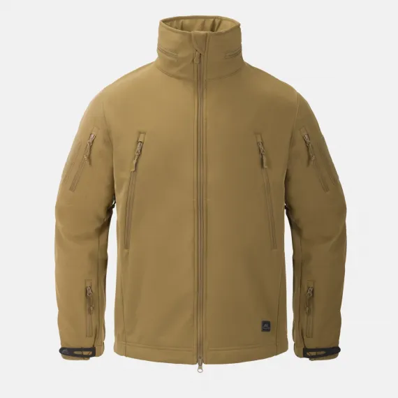 Куртка Gunfighter из ткани Shark Skin с ветрозащитой (Gunfighter Jacket - Shark Skin Windblocker) | Helikon-Tex