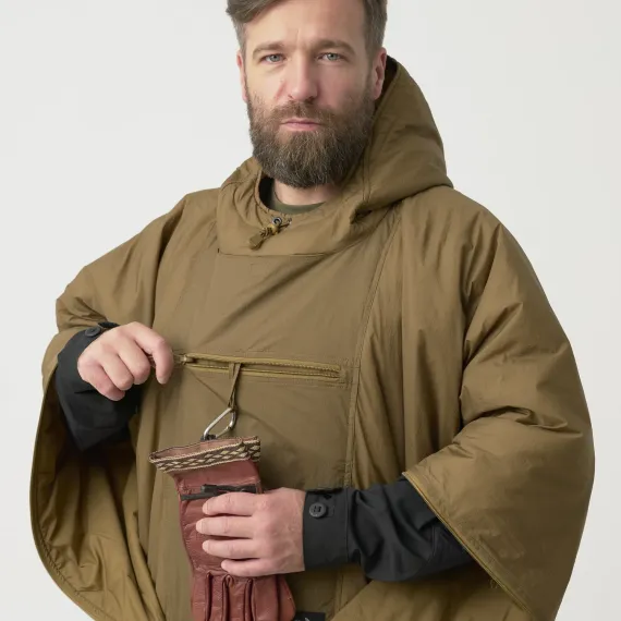 Пончо Swagman Roll из ткани Windpack Nylon (Swagman Roll Poncho - Windpack Nylon) | Helikon-Tex
