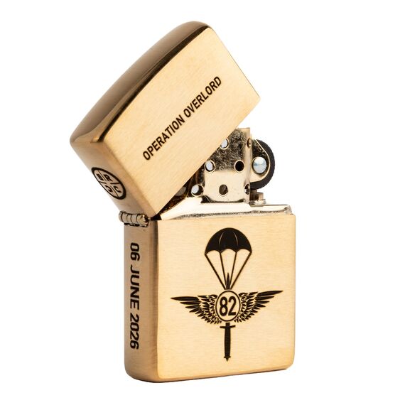 Зажигалка Zippo D-Day 82nd Anniversary (D-Day 82nd Anniversary Lighter) | Black Rifle Coffee