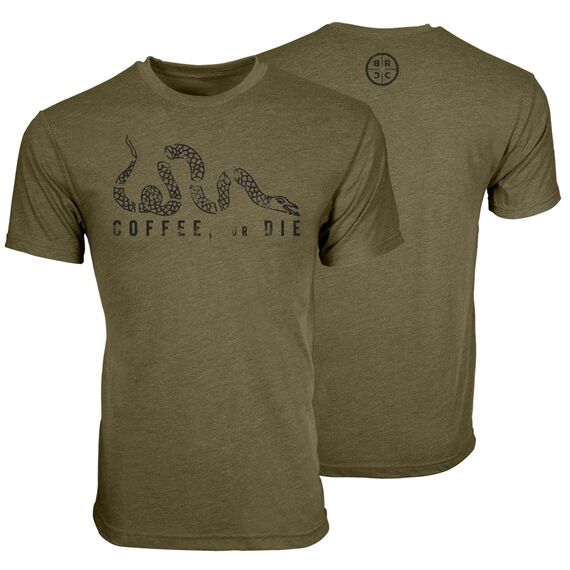 Футболка Coffee Or Die (Coffee Or Die T-Shirt) | Black Rifle Coffee