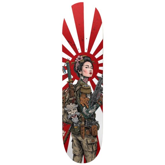Дека для скейтборда Dictator Geisha (Dictator Geisha Skate Deck) | Black Rifle Coffee