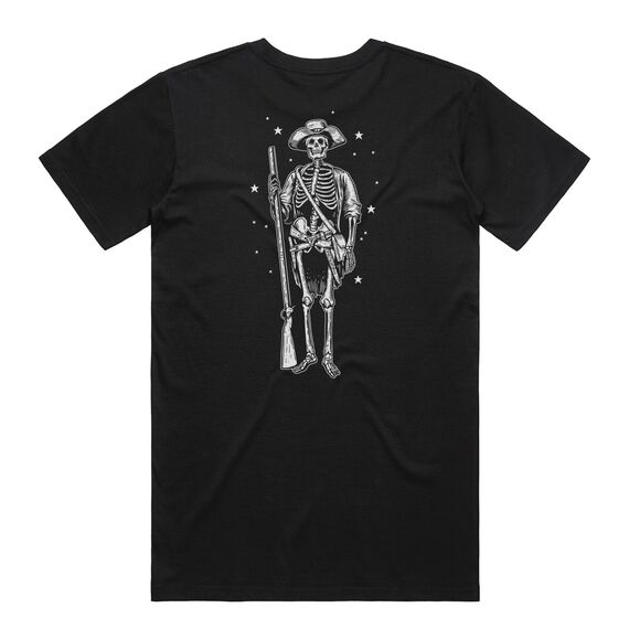 Футболка Join or Die по мотивам рисунка Бенджамина Франклина (Join or Die T-Shirt) | Black Rifle Coffee