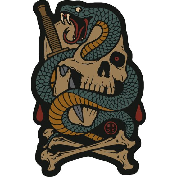 Набор наклеек Gothic Serpent (Gothic Serpent Sticker Club Pack) | Black Rifle Coffee