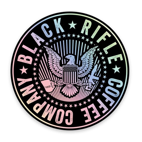 Наклейка COTUS Holographic Circle (COTUS Holographic Circle) | Black Rifle Coffee