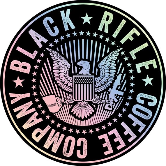 Наклейка COTUS Holographic Circle (COTUS Holographic Circle) | Black Rifle Coffee