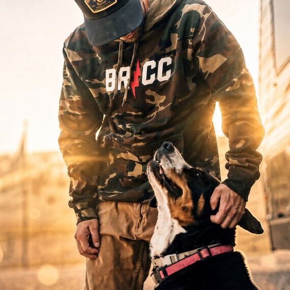 Худи M81 BRCC Bolt (M81 BRCC Bolt Hoodie) | Black Rifle Coffee