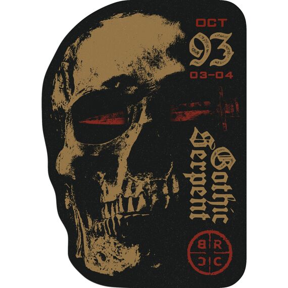 Набор наклеек Gothic Serpent (Gothic Serpent Sticker Club Pack) | Black Rifle Coffee