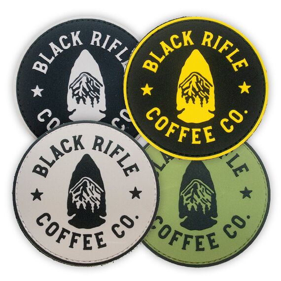 Нашивка ПВХ Arrowhead (Arrowhead PVC Patch) | Black Rifle Coffee