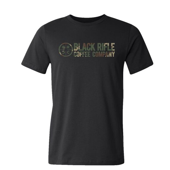 Футболка Woodland Company Logo (Woodland Company Logo T-Shirt) | Black Rifle Coffee
