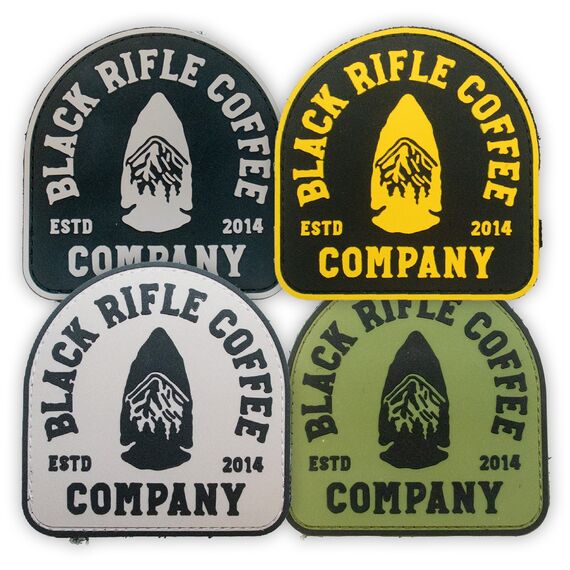 Нашивка ПВХ Established Arrowhead (Established Arrowhead PVC Patch) | Black Rifle Coffee