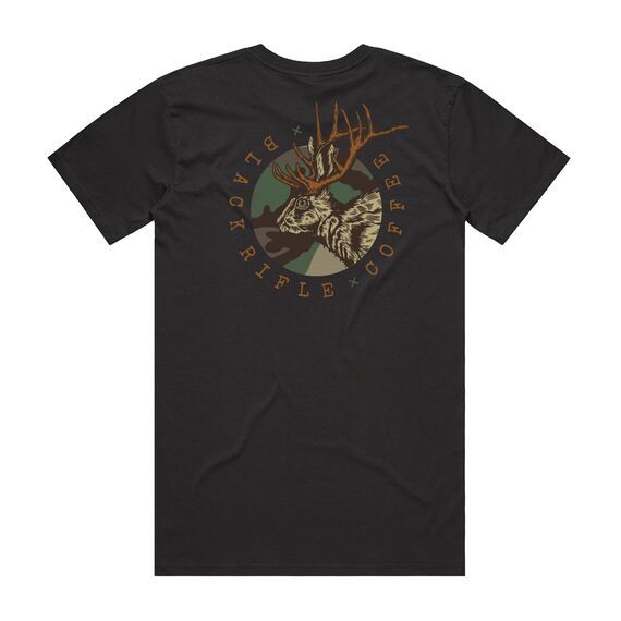 Футболка Camo Jackalope 2.0 (Camo Jackalope T-Shirt 2.0) | Black Rifle Coffee