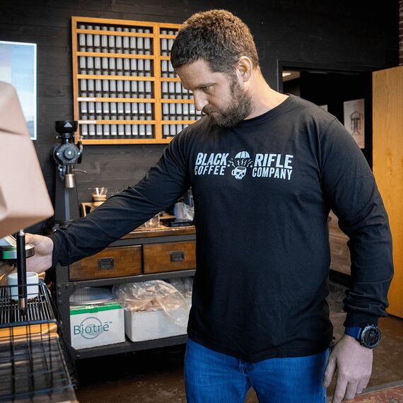 Лонгслив ParaMug Company Logo (ParaMug Company Logo Long Sleeve) | Black Rifle Coffee