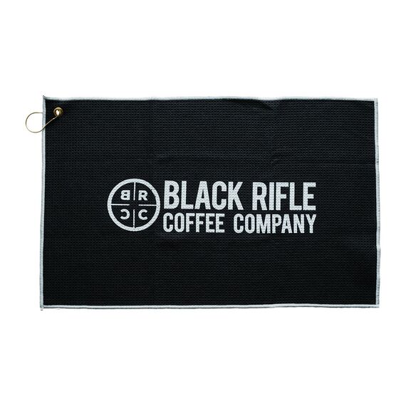 Полотенце для гольфа Company Logo из микрофибры (Company Logo Microfiber Golf Towel) | Black Rifle Coffee