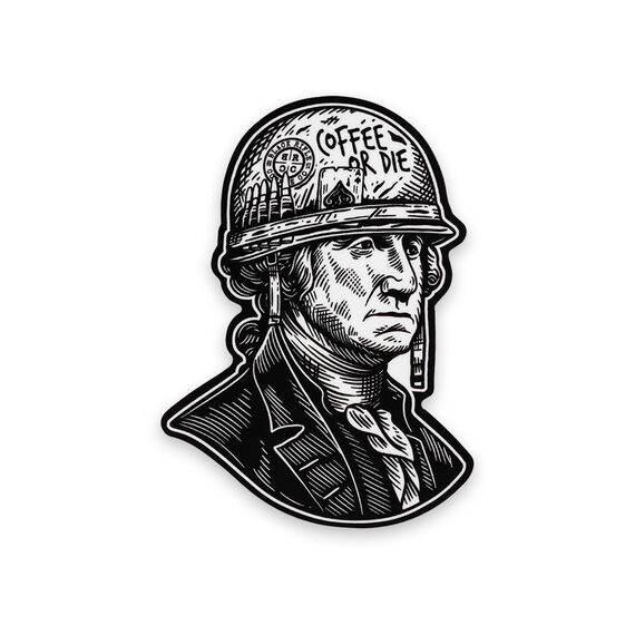 Набор наклеек Presidents Sticker Pack 90 (Presidents Sticker Pack 90) | Black Rifle Coffee