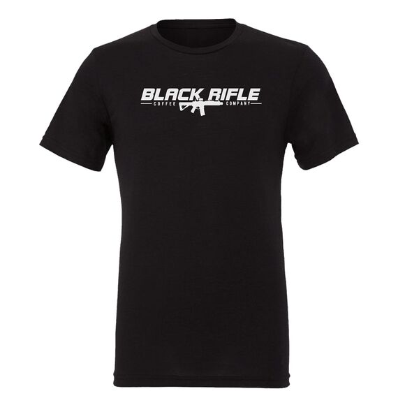Футболка Black Rifle AR из трехкомпонентного трикотажа, черная (Black Rifle AR T-Shirt) | Black Rifle Coffee