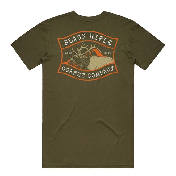 Футболка Elk Badge (Elk Badge T-Shirt) | Black Rifle Coffee