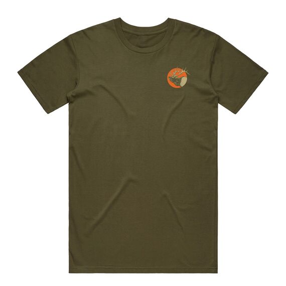 Футболка Elk Badge (Elk Badge T-Shirt) | Black Rifle Coffee