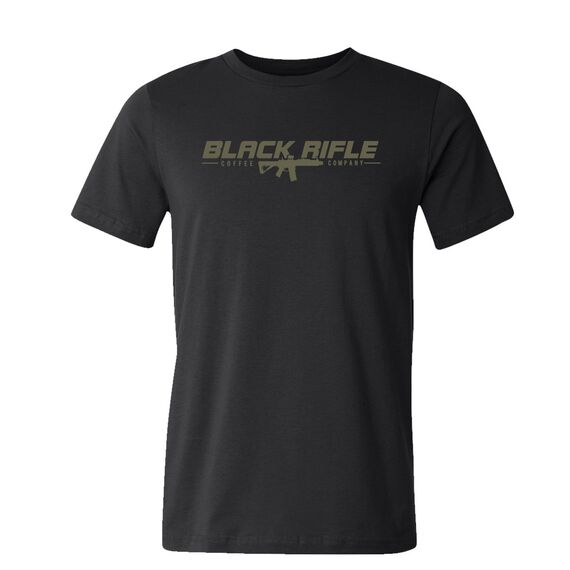 Футболка Black Rifle AR, черная (Black Rifle AR T-Shirt, Black) | Black Rifle Coffee