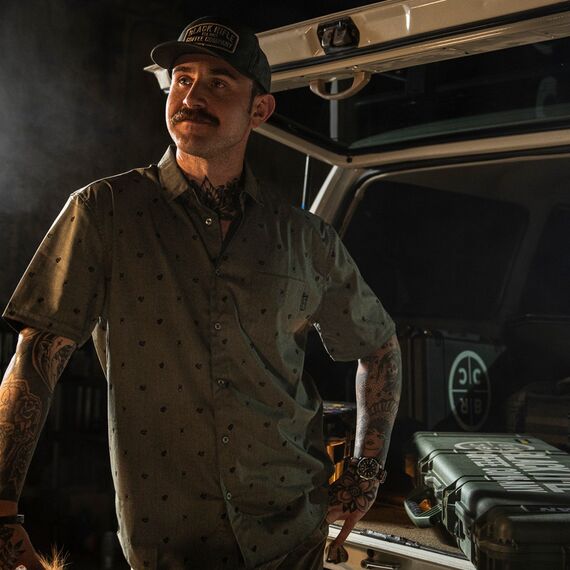 Рубашка Pattern Ops Coffee Culture (BRCC x Pattern Ops Coffee Culture Button Down) | Black Rifle Coffee