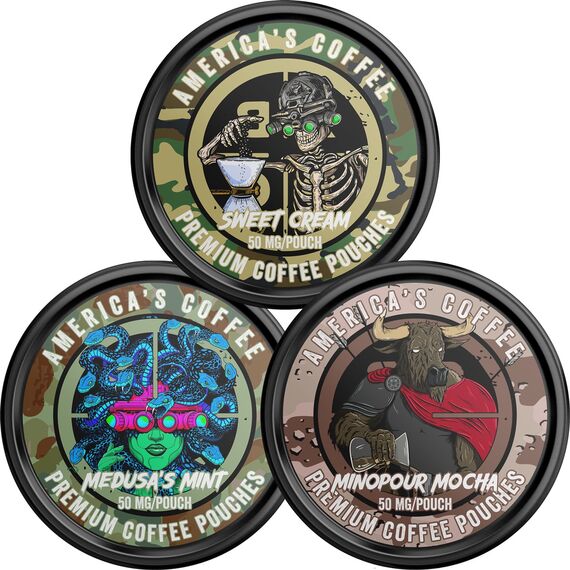 Кофейные подушечки Grinds (Grinds¨ Coffee Pouches) | Black Rifle Coffee