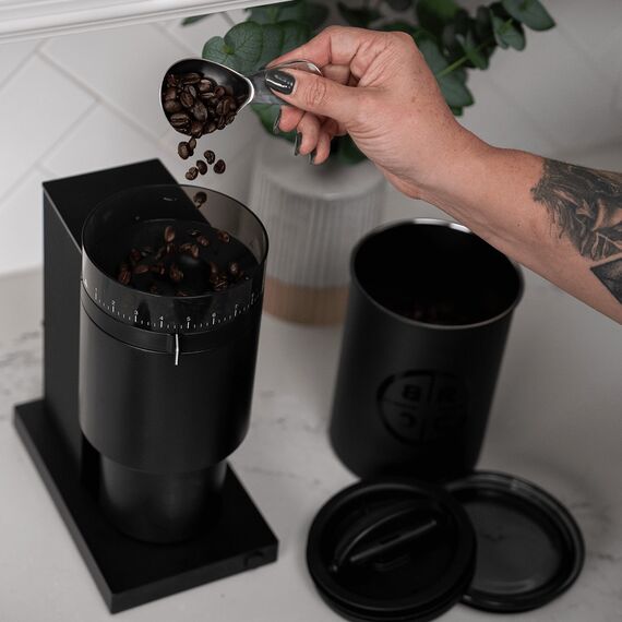 Кофемолка с коническими жерновами Fellow Reticle Opus (Fellow Reticle Opus Conical Burr Grinder) | Black Rifle Coffee
