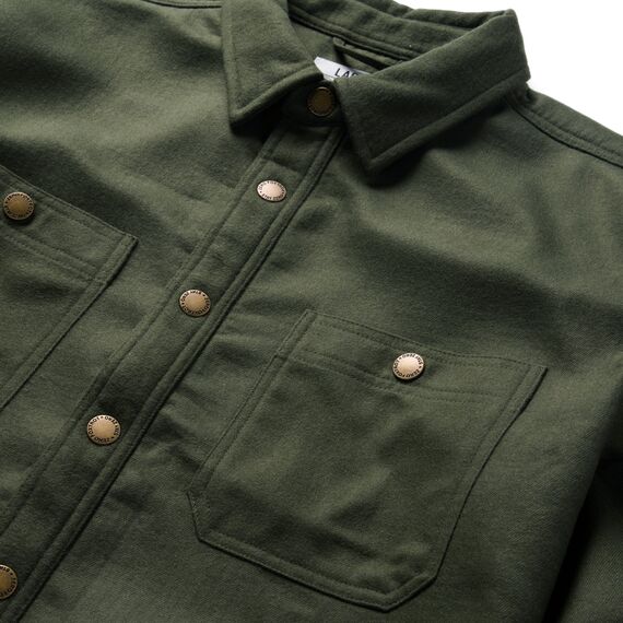 Куртка-рубашка фланелевая Zero (Zero Flannel Shacket) | Zero Foxtrot