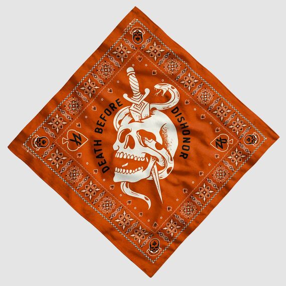 Бандана с принтом на выбор (ZF Bandanas) | Zero Foxtrot