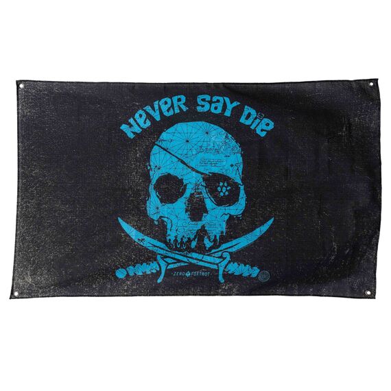 Флаг Never Say Die (Never Say Die Flag) | Zero Foxtrot