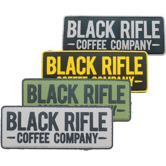 Нашивка ПВХ Vintage Logo (Vintage Logo PVC Patch) | Black Rifle Coffee