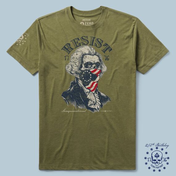 Футболка Resist 250th (Resist 250th Tee) | Zero Foxtrot
