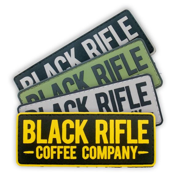 Нашивка ПВХ Vintage Logo (Vintage Logo PVC Patch) | Black Rifle Coffee